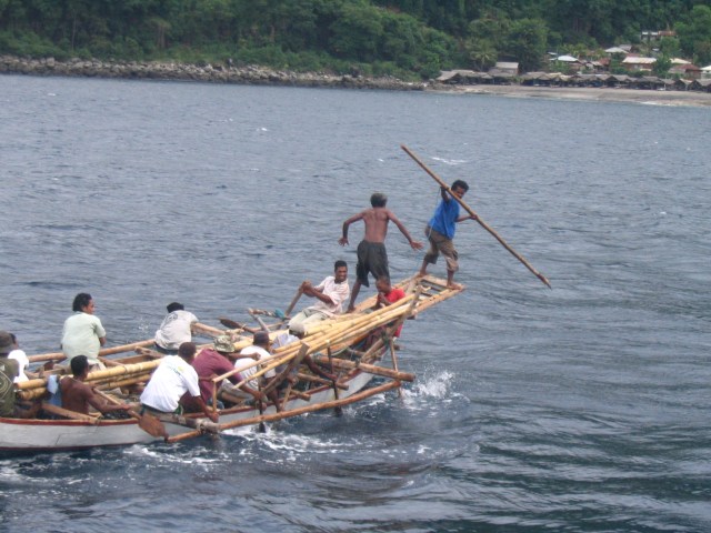 Traditional whaling at Lamalera