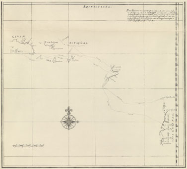 The voyage of the Duyfken 1606 from the 'Secret Atlas of the VOC'
