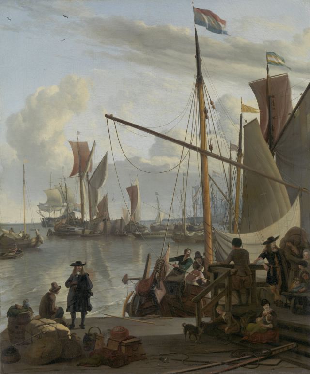 Ludolf Bakhuizen_The_Y_at_Amsterdam_viewed_from_Mussel_Pier