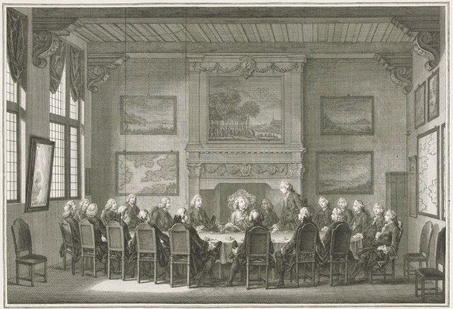 East India House Directors room Willem V 1768