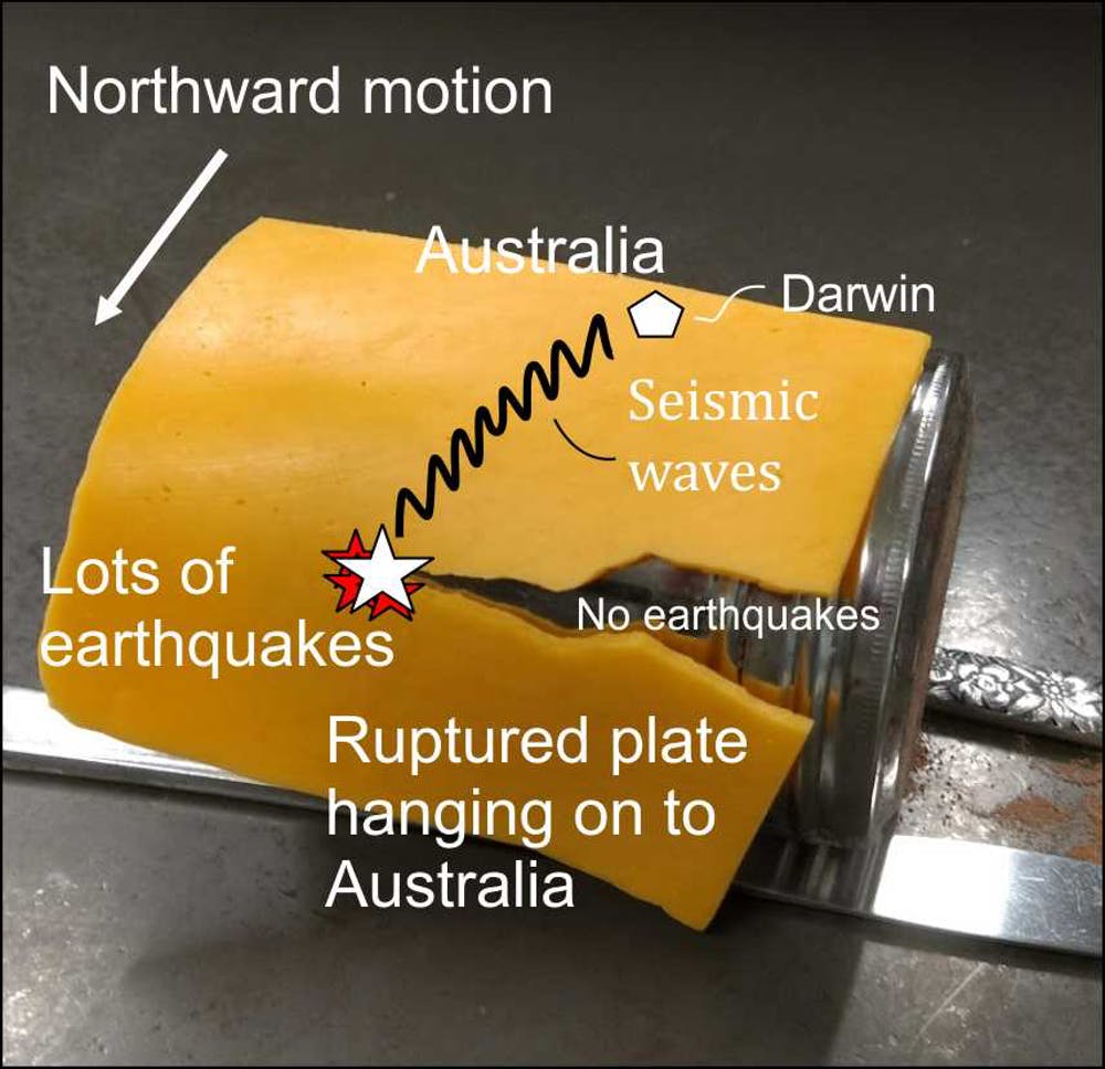 darwin earthquake